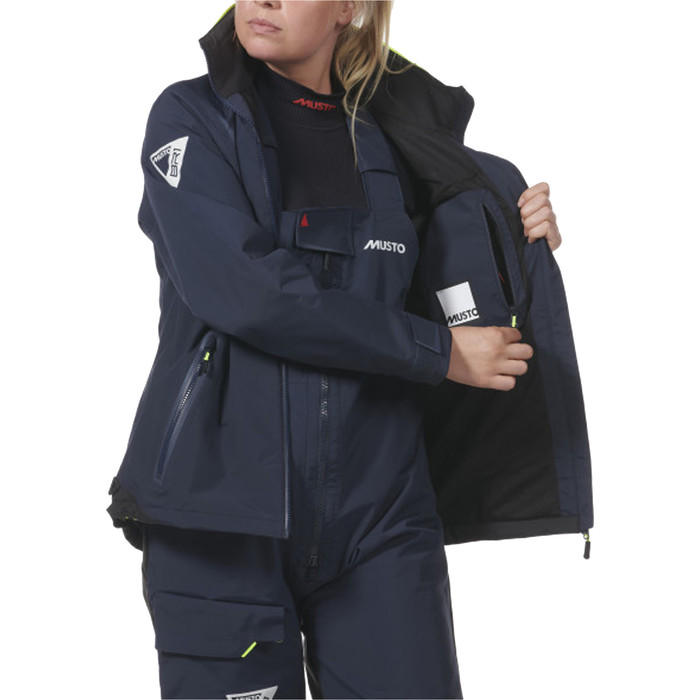 2024 Musto Para Mujer Br1 Chaqueta De Vela Solent 82404 - True Navy